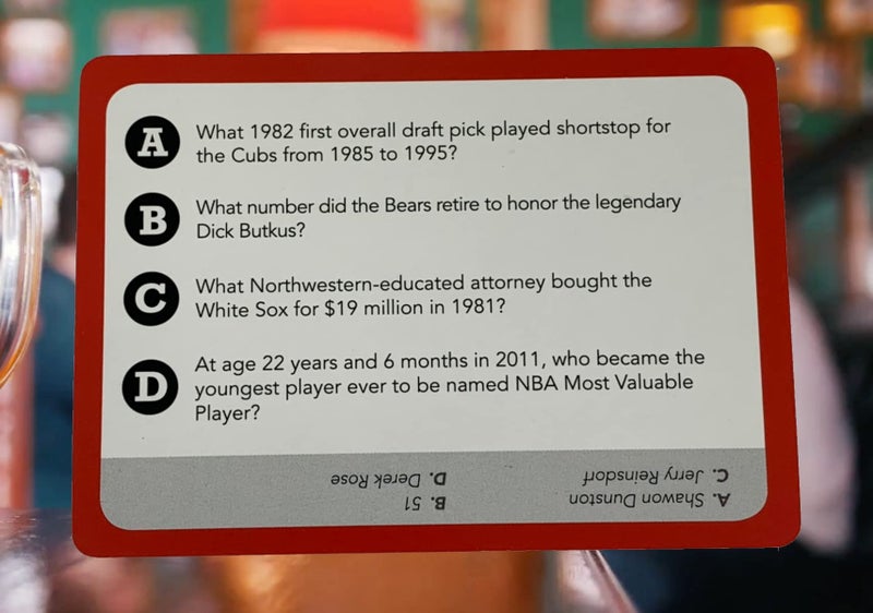 You Gotta Know Chicago - Sports Trivia Game - Image 5